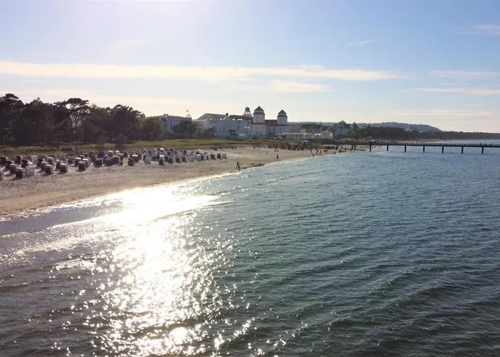 Apartamento Strandvilla Gudrun Zur Meerseite Mit Balkon Binz