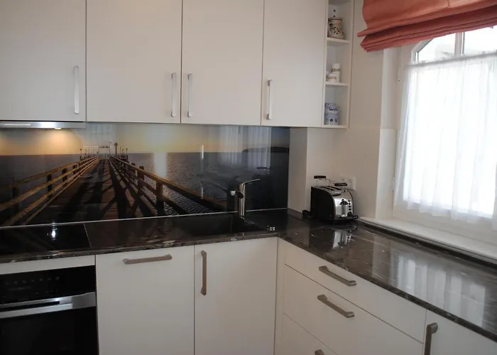 Apartamento Strandvilla Gudrun Zur Meerseite Mit Balkon